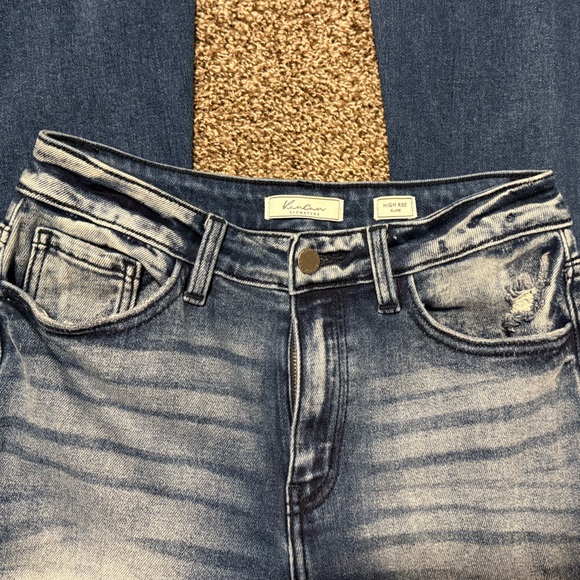 KanCan distressed flare jeans - Picture 4 of 5